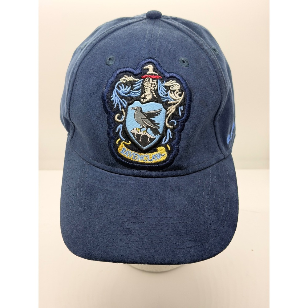 Harry Potter Ravenclaw Navy Blue Faux Suede Baseball Cap Hat Wit Beyond Measure